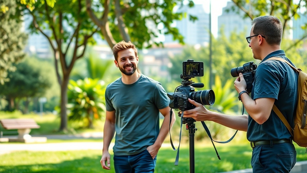 איך נראה תהליך צילום לאפליקציות דייטינג אצל אלכס זנביץ'