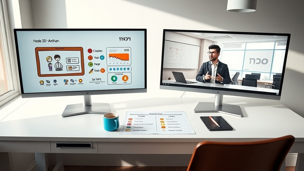 אנימציה מול צילום: טבלה קצרה שתעזור לך לבחור